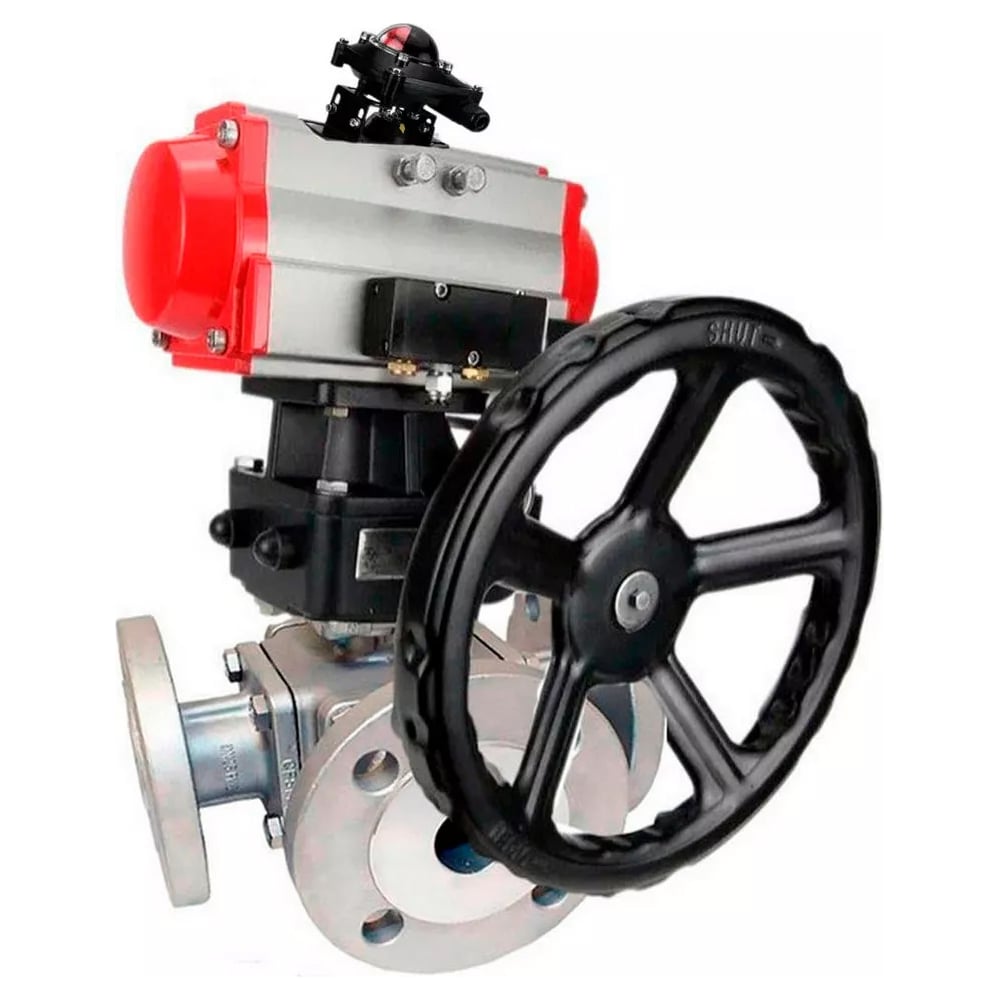 Изображение товара Шаровой кран DN.ru 316-316-PTFE Ду80 Ру16 профессиональный разборный