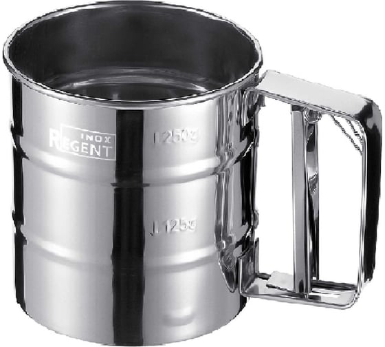 Изображение товара Сито механическое для сыпучих продуктов Regent Inox 9,5x10,5 см, (нерж. сталь) Linea PRESTO 93-AC-PR-04.3