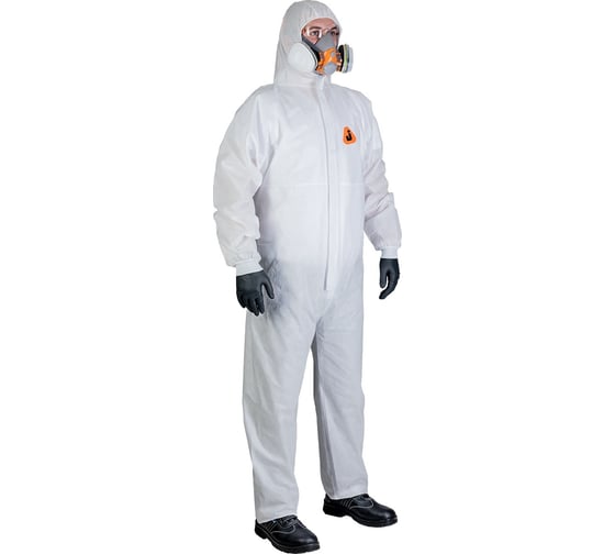 Изображение товара Комбинезон из дышащего материала SMS Jeta Safety JPC35, 60 г/м2, размер 56-58/XXXL JPC35-XXXL