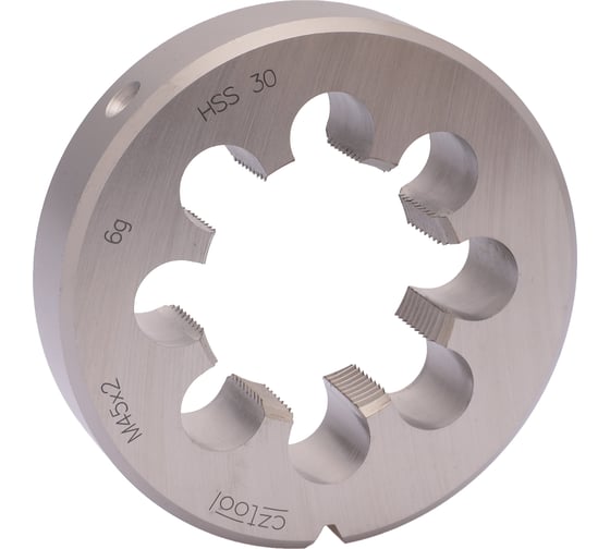 Изображение товара Плашка Bucovice Tools M 45 Шаг 2.0 HSS 90x22мм 240452