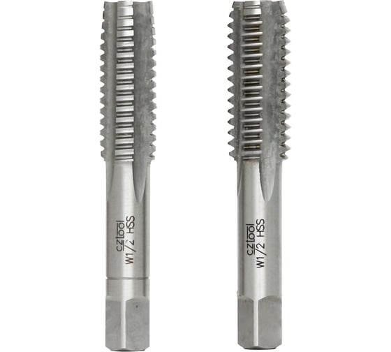 Изображение товара Набор метчиков из 2-х шт Bucovice Tools BSW 1/2-12 HSS 141120