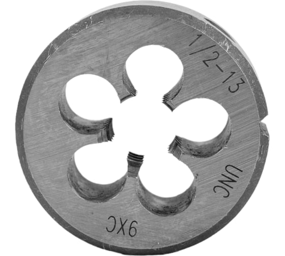 Изображение товара Плашка Bucovice Tools UNC 1/2" -13 115CrV3 38x14мм 215120BT