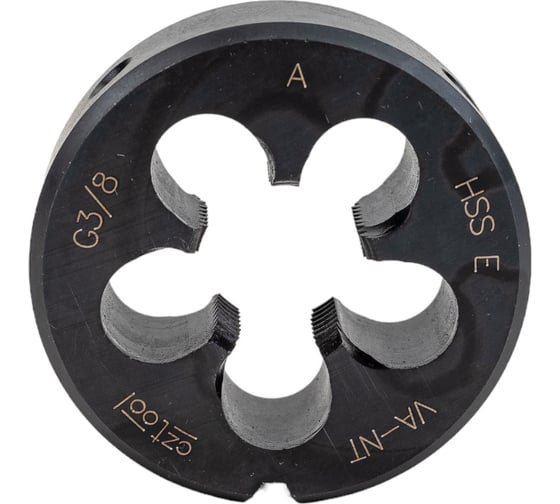 Изображение товара Трубная плашка Bucovice Tools G 3/8" -19 HSSE VA-NT 45x14мм 296380