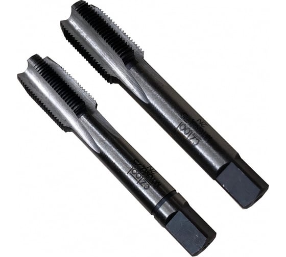 Изображение товара Набор метчиков из 2-х шт Bucovice Tools М 12 Шаг 1.25 мм HSS 140122