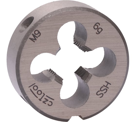 Изображение товара Плашка Bucovice Tools M 9 Шаг 1.25 HSS 25x9мм 240090