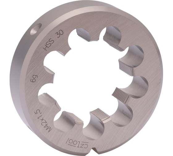 Изображение товара Плашка Bucovice Tools M 42 Шаг 1.5 HSS 75x20мм 240423