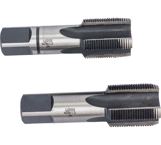 Изображение товара Набор метчиков из 2-х шт Bucovice Tools М 28 Шаг 1.5 мм 115CrV3 110282