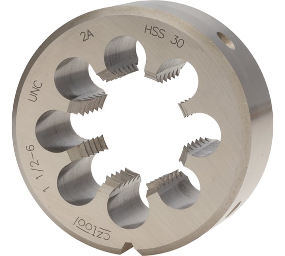 Изображение товара Плашка Bucovice Tools UNC 1.1/2" -6 HSS 75x30мм 245112BT