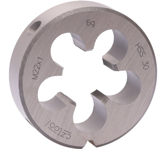 Изображение товара Плашка Bucovice Tools M 22 Шаг 1.0 HSS 55x16мм 240223