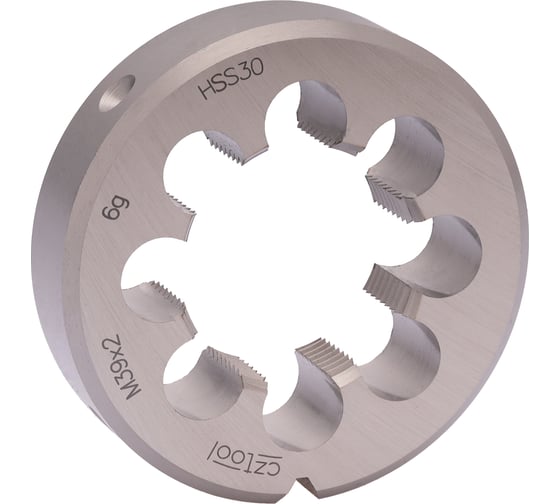 Изображение товара Плашка Bucovice Tools M 39 Шаг 2.0 HSS 75x20мм 240392