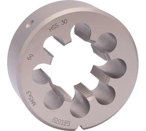 Изображение товара Плашка Bucovice Tools M 45 Шаг 3.0 HSS 90x22мм 240451