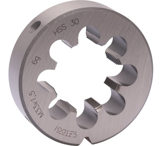 Изображение товара Плашка Bucovice Tools M 33 Шаг 1.5 HSS 65x18мм 240332