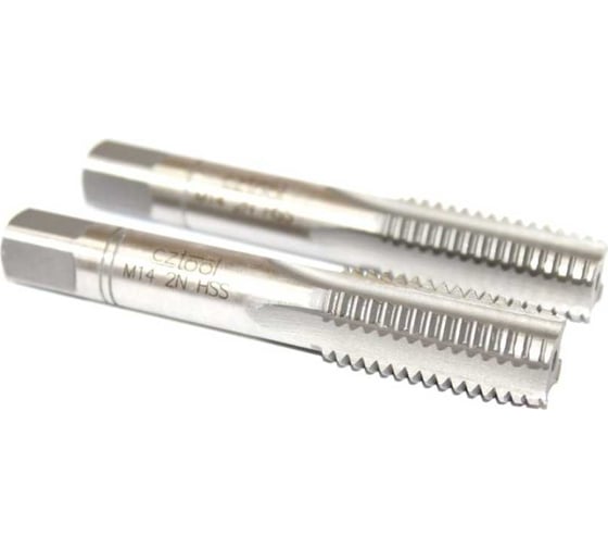 Изображение товара Набор метчиков из 2-х шт Bucovice Tools М 3 Шаг 0.5 мм HSS 140030