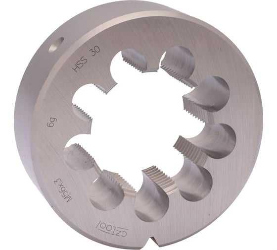 Изображение товара Плашка Bucovice Tools M 56 Шаг 3.0 HSS 105x36мм 240562