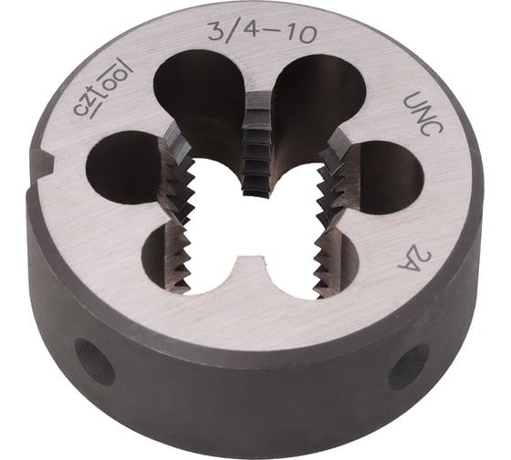 Изображение товара Плашка Bucovice Tools UNC 3/4" -10 115CrV3 45x18мм 215340