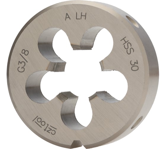 Изображение товара Трубная плашка Bucovice Tools левая G 3/8" -19 HSS 45x14мм 252380