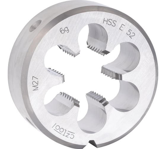 Изображение товара Плашка Bucovice Tools М 27 Шаг 3.0 мм HSSE 290270