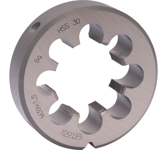 Изображение товара Плашка Bucovice Tools M 39 Шаг 1.5 HSS 75x20мм 240393