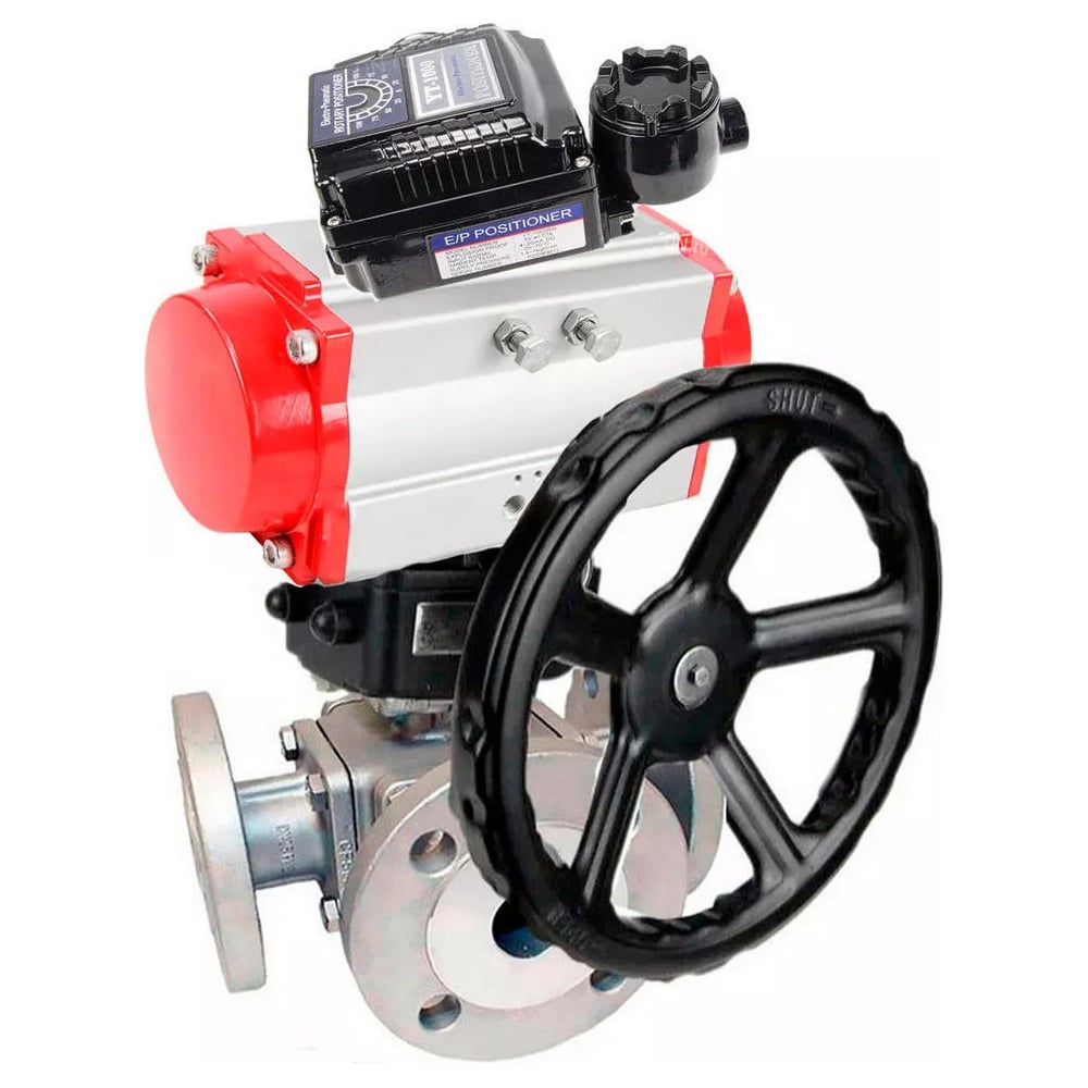 Изображение товара Шаровой кран DN15 с пневмоприводом и позиционером