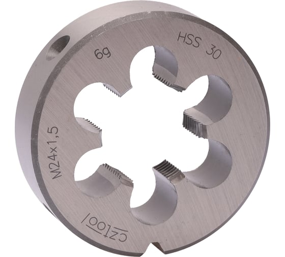 Изображение товара Плашка Bucovice Tools M 24 Шаг 1.5 HSS 55x16мм 240242