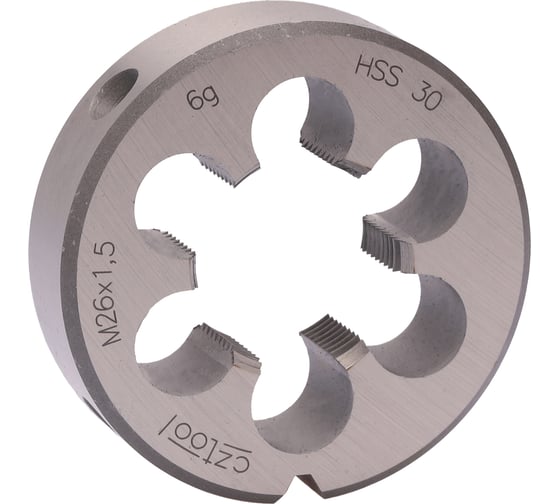 Изображение товара Плашка Bucovice Tools M 26 Шаг 1.5 HSS 55x16мм 240261