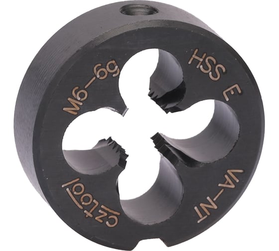 Изображение товара Плашка Bucovice Tools M 6 Шаг 1.0 HSSE VA-NT 20x7мм 301060