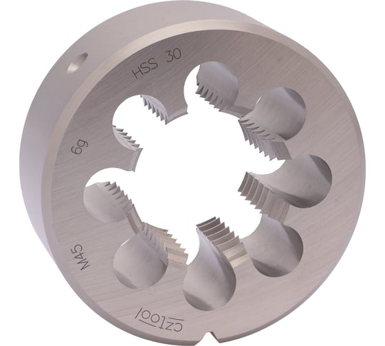 Изображение товара Плашка Bucovice Tools M 45 Шаг 4.5 HSS 90x36мм 240450