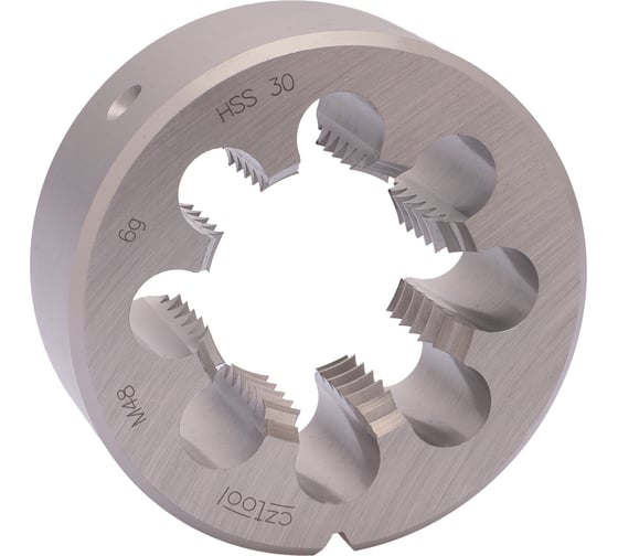 Изображение товара Плашка Bucovice Tools M 48 Шаг 5.0 HSS 90x36мм 240480