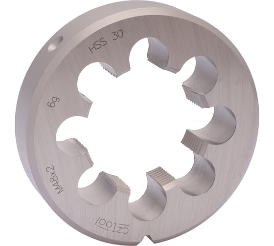 Изображение товара Плашка Bucovice Tools M 48 Шаг 2.0 HSS 90x22мм 240482