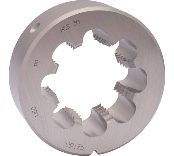 Изображение товара Плашка Bucovice Tools M 60 Шаг 5.5 HSS 105x36мм 240600