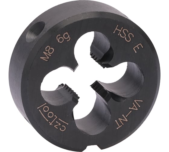 Изображение товара Плашка Bucovice Tools M 8 Шаг 1.25 HSSE VA-NT 25x9мм 301080