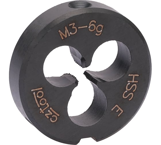 Изображение товара Плашка Bucovice Tools M 3 Шаг 0.5 HSSE VA-NT 20x5мм 301030