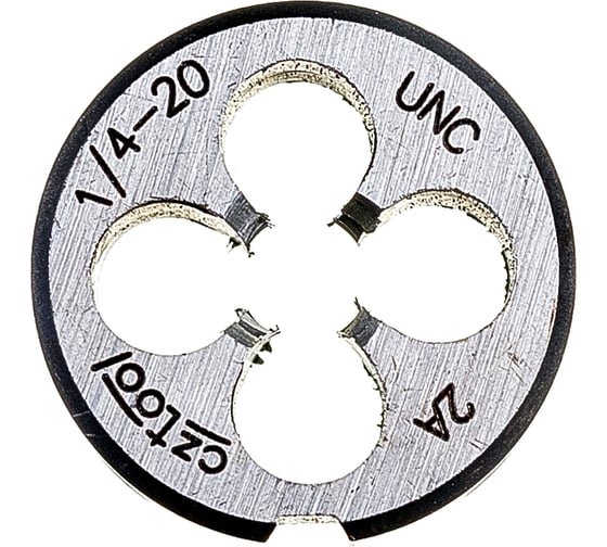 Изображение товара Плашка Bucovice Tools UNC 1/4" -20 115CrV3 20x7мм 215140BT