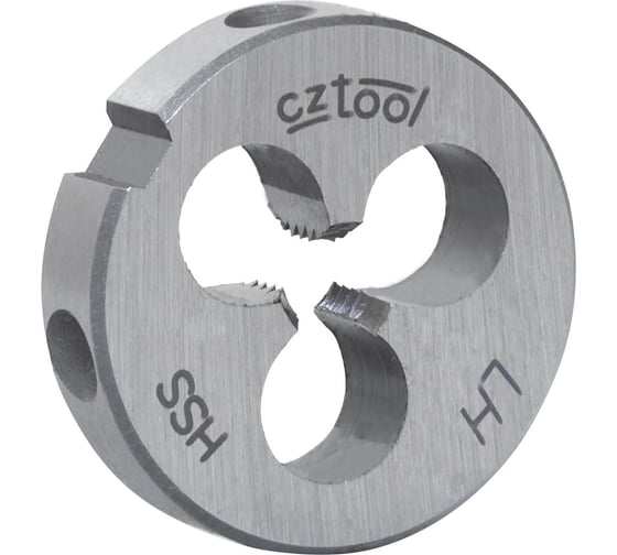 Изображение товара Плашка Bucovice Tools левая M2.5 Шаг 0.35 HSS 16x5мм 250026