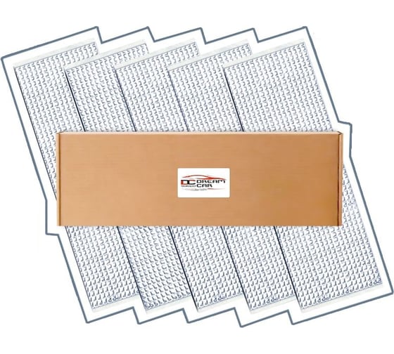 Изображение товара Шумоизоляция и виброизоляция Dreamcar DCT Вибра 3, 50х17, 28 листов DC-000-1018937P2048