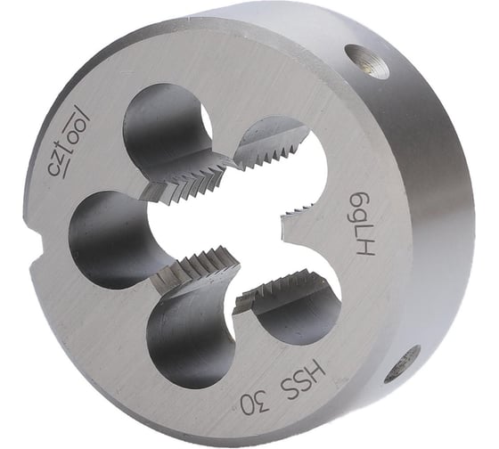 Изображение товара Плашка Bucovice Tools левая M18 Шаг 2.0 HSS 45x14мм 250181