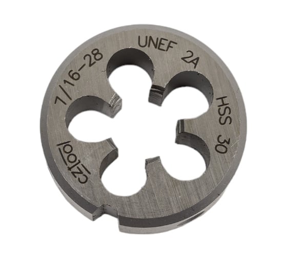 Изображение товара Плашка Bucovice Tools UNEF 7/16" -28 HSS 30x11мм 248716