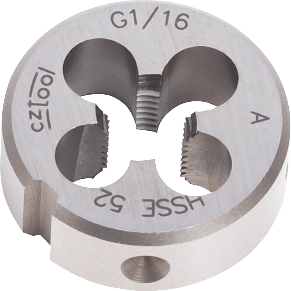 Изображение товара Трубная плашка G 1/16" BSPP HSSE 25x9 мм Bucovice Tools