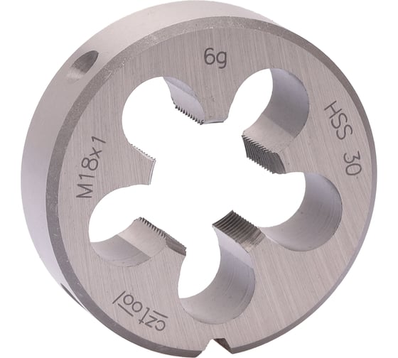 Изображение товара Плашка Bucovice Tools M 18 Шаг 1.0 HSS 45x14мм 240183