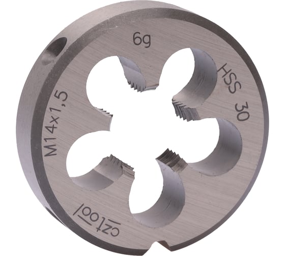 Изображение товара Плашка Bucovice Tools M 14 Шаг 1.5 HSS 38x10мм 240141