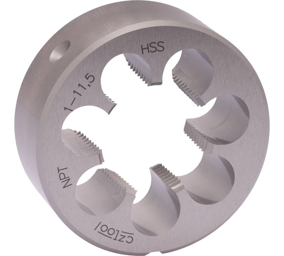 Изображение товара Плашка Bucovice Tools коническая NPT 1.0" -11.5 HSS 65x25мм 430100