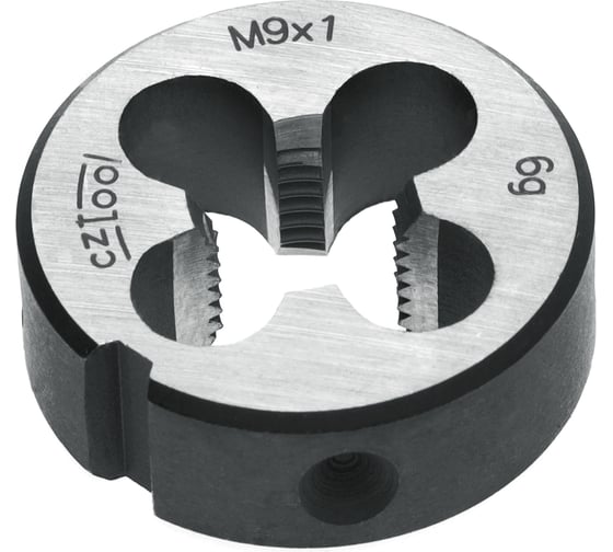Изображение товара Плашка Bucovice Tools M 9 Шаг 1.0 115CrV3 25x9мм 210091