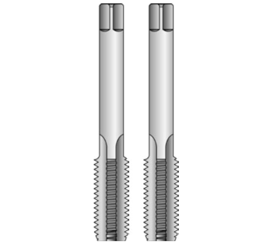 Изображение товара Набор метчиков из 2-х шт Bucovice Tools UNC №8 -32 115CrV3 115008-2