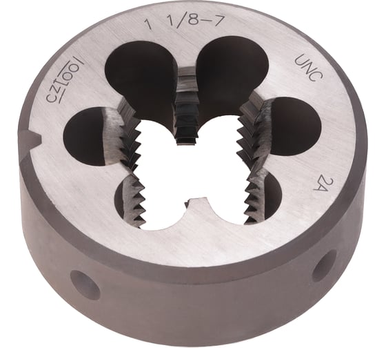 Изображение товара Плашка Bucovice Tools UNC 1.1/8" -7 115CrV3 65x25мм 215118BT