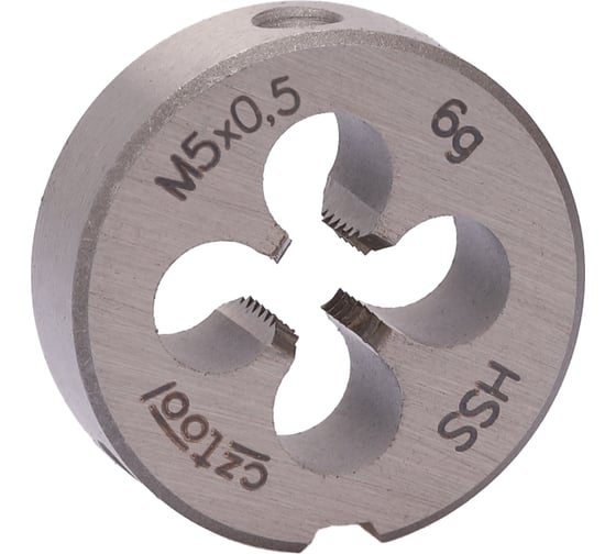Изображение товара Плашка Bucovice Tools M 5 Шаг 0.5 HSS 20x5мм 240051