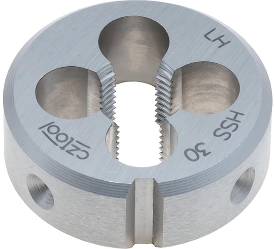 Изображение товара Плашка Bucovice Tools левая M8 Шаг 1.0 HSS 25x9мм 250081