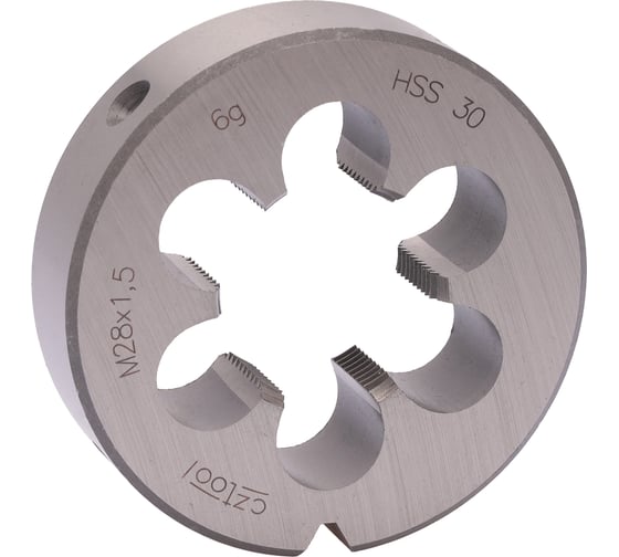 Изображение товара Плашка Bucovice Tools M 28 Шаг 1.5 HSS 65x18мм 240282