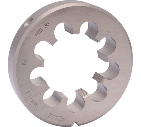 Изображение товара Плашка Bucovice Tools M 56 Шаг 1.5 HSS 105x22мм 240564