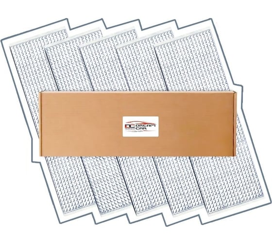 Изображение товара Шумоизоляция и виброизоляция Dreamcar DCT Вибра 3, 50х17, 14 листов DC-000-1018937P2047