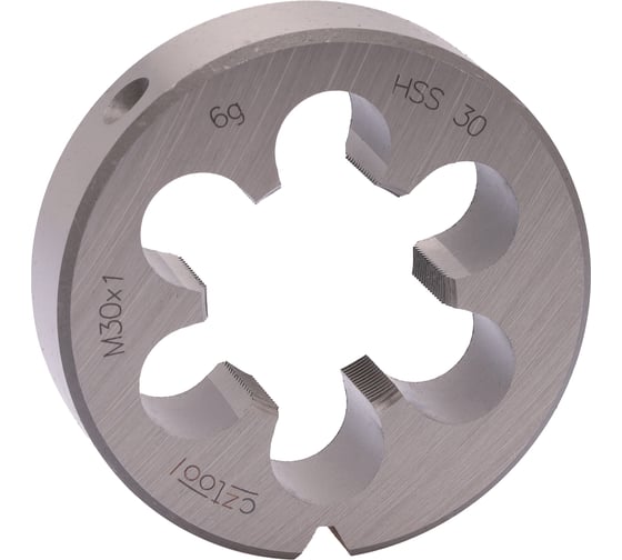 Изображение товара Плашка Bucovice Tools M 30 Шаг 1.0 HSS 65x18мм 240303